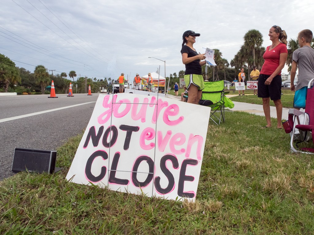 Spectator Viewing Cocoa Beach Half Marathon